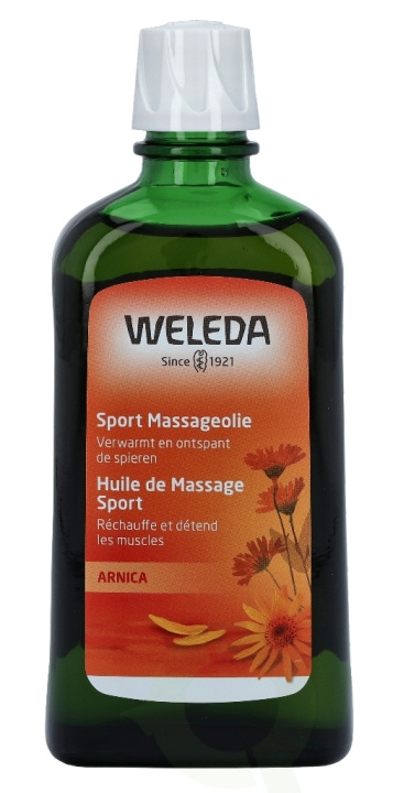 Weleda Arnica Massage Oil 200 ml All Skin Types i gruppen HELSE OG SKJØNNHET / Hudpleie / Kroppspleie / Kroppsolje hos TP E-commerce Nordic AB (C56713)