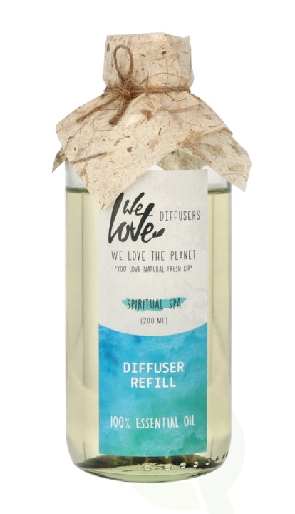 We Love The Planet 100% Essential Oil Diffuser - Refill 200 ml Spiritual Spa i gruppen HELSE OG SKJØNNHET / Duft og parfyme / Andre dufter / Duftspreder hos TP E-commerce Nordic AB (C56786)