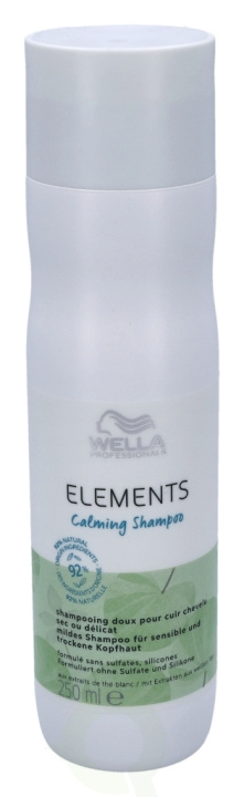 Wella Elements - Calming Shampoo 250 ml i gruppen HELSE OG SKJØNNHET / Hår & styling / Hårpleie / Sjampo hos TP E-commerce Nordic AB (C56850)