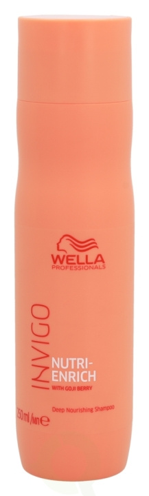 Wella Invigo - Nutri-Enrich Deep Nourishing Shampoo 250 ml With Goji Berry i gruppen HELSE OG SKJØNNHET / Hår & styling / Hårpleie / Sjampo hos TP E-commerce Nordic AB (C56901)