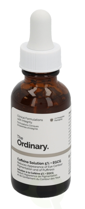 The Ordinary Caffeine Solution 5% + EGCG 30 ml Fragrance Free i gruppen HELSE OG SKJØNNHET / Hudpleie / Ansikt / Hudserum hos TP E-commerce Nordic AB (C56912)