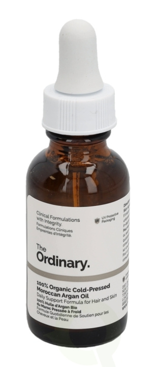 The Ordinary 100% Organic Moroccan Argan Oil 30 ml i gruppen HELSE OG SKJØNNHET / Hudpleie / Ansikt / Ansiktsolje hos TP E-commerce Nordic AB (C56918)