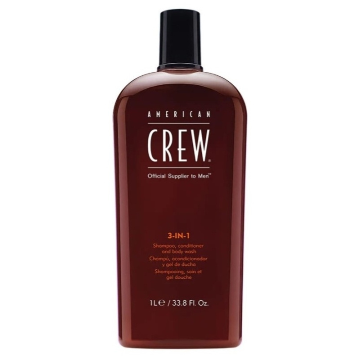 American Crew Classic 3-i-1 1000 ml i gruppen HELSE OG SKJØNNHET / Hår & styling / Hårpleie / Sjampo hos TP E-commerce Nordic AB (C56935)