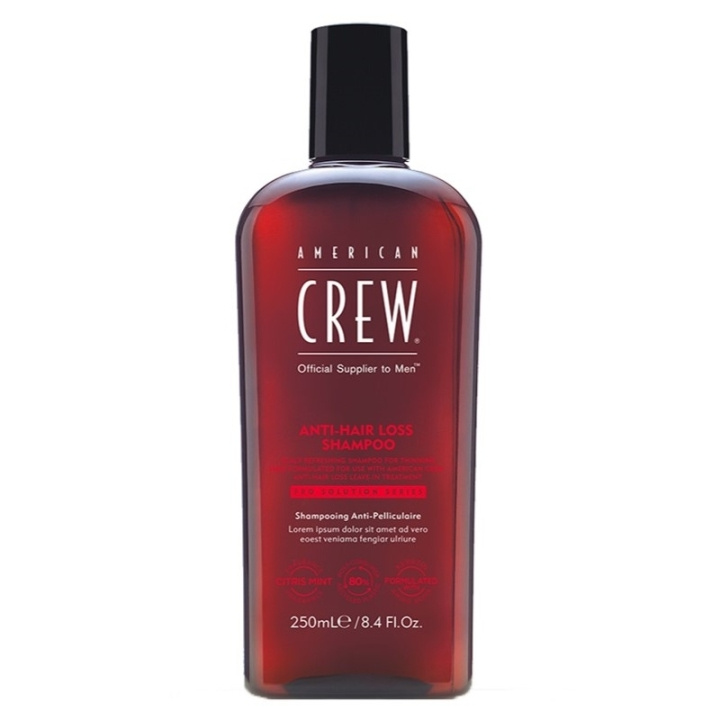 American Crew Anti-Hair Loss Shampoo 250ml i gruppen HELSE OG SKJØNNHET / Hår & styling / Hårpleie / Sjampo hos TP E-commerce Nordic AB (C56937)