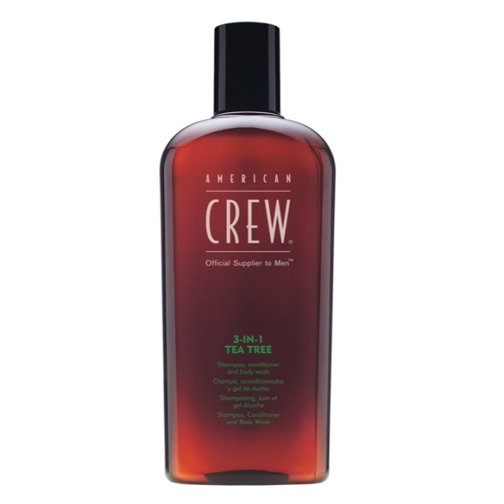 American Crew Classic 3-i-1 Tea Tree 250 ml i gruppen HELSE OG SKJØNNHET / Hår & styling / Hårpleie / Sjampo hos TP E-commerce Nordic AB (C56940)