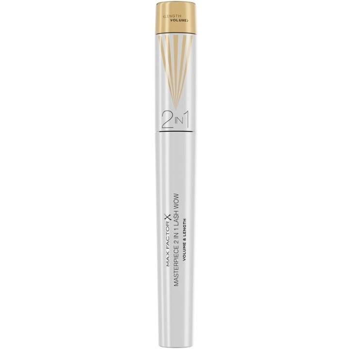 Max Factor Masterpiece 2 In 1 Lash Wow Mascara 001 Svart 7 ml i gruppen HELSE OG SKJØNNHET / Makeup / Øyne og øyebryn / Mascara hos TP E-commerce Nordic AB (C56963)