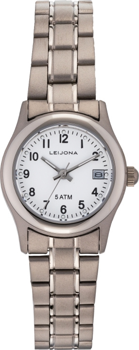 Leijona 5188-1667 - armbåndsur, 25 mm, titan i gruppen SPORT, FRITID & HOBBY / Tilbehør / Klokker hos TP E-commerce Nordic AB (C57126)