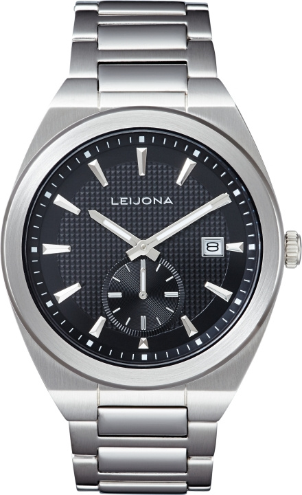 Leijona 5012-2511 - armbåndsur, 41 mm, sølv i gruppen SPORT, FRITID & HOBBY / Tilbehør / Klokker hos TP E-commerce Nordic AB (C57165)