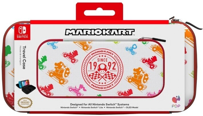 PDP Gaming Travel Case – Mario Kart Racers - Switch i gruppen Elektronikk / TV-spill & tilbehør / Nintendo Switch / Tilbehør hos TP E-commerce Nordic AB (C57279)