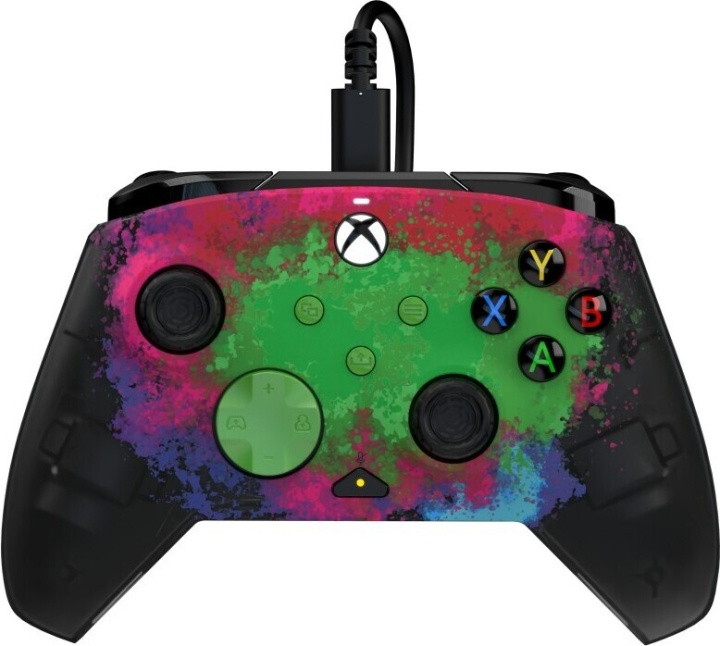 PDP Gaming Rematch kablet kontroller - Space Dust (Glow In Dark) - kablet spillkontroller, Xbox i gruppen Elektronikk / TV-spill & tilbehør / Xbox Series X / Tilbehør hos TP E-commerce Nordic AB (C57288)