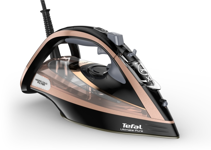 Tefal FV9845E0 Ultimate Pure Rosé dampstrykejern i gruppen HJEM, HUS OG HAGE / Omsorg for klær (Finns inte riktigt något norskt ord för detta...) / Strykejern hos TP E-commerce Nordic AB (C57443)