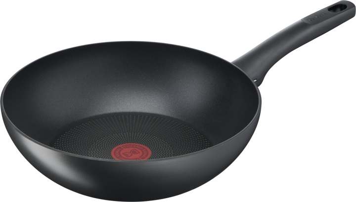 Tefal Ultimate wokpanne 28 cm, svart i gruppen HJEM, HUS OG HAGE / Kjøkkenutstyr / Stekepanner hos TP E-commerce Nordic AB (C57449)