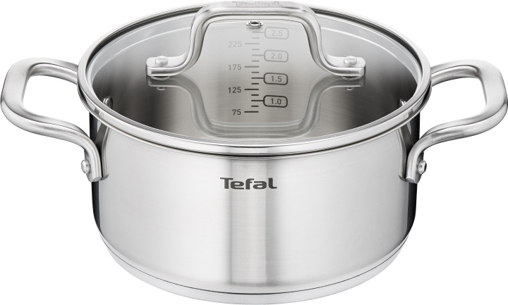 Tefal Virtuoso gryte, 20 cm / 3 L, rustfritt stål i gruppen HJEM, HUS OG HAGE / Kjøkkenutstyr / Gryter og kjeler hos TP E-commerce Nordic AB (C57451)