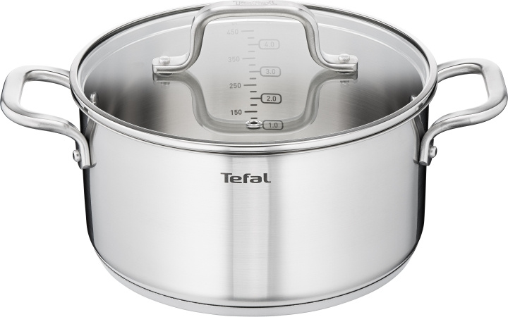 Tefal Virtuoso gryte, 24 cm / 5,3 L, rustfritt stål i gruppen HJEM, HUS OG HAGE / Kjøkkenutstyr / Gryter og kjeler hos TP E-commerce Nordic AB (C57452)