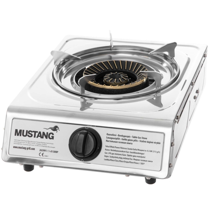 Mustang Gasskomfyr med 1 brenner i gruppen HJEM, HUS OG HAGE / Hageprodukter / Griller & Grilltilbehør hos TP E-commerce Nordic AB (C57498)