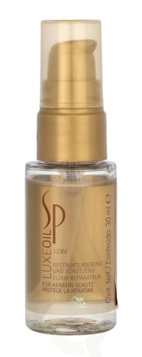 Wella SP - Luxe Oil Reconstructive Elixir 30 ml For Keratin Protection i gruppen HELSE OG SKJØNNHET / Hår & styling / Hårpleie / Hårolje hos TP E-commerce Nordic AB (C57526)
