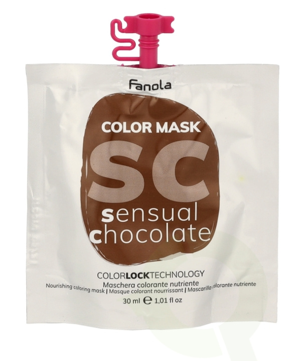 Fanola Color Mask 30 ml Sensual Chocolate i gruppen HELSE OG SKJØNNHET / Hudpleie / Ansikt / Masker hos TP E-commerce Nordic AB (C57555)