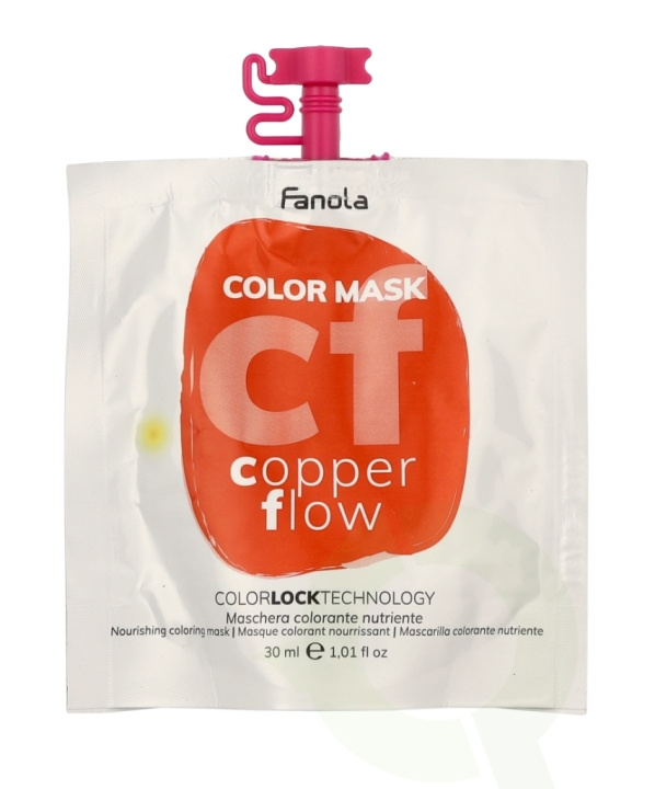 Fanola Color Mask 30 ml Copper Flow i gruppen HELSE OG SKJØNNHET / Hudpleie / Ansikt / Masker hos TP E-commerce Nordic AB (C57557)