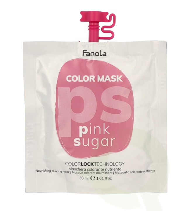 Fanola Color Mask 30 ml Pink Sugar i gruppen HELSE OG SKJØNNHET / Hudpleie / Ansikt / Masker hos TP E-commerce Nordic AB (C57560)