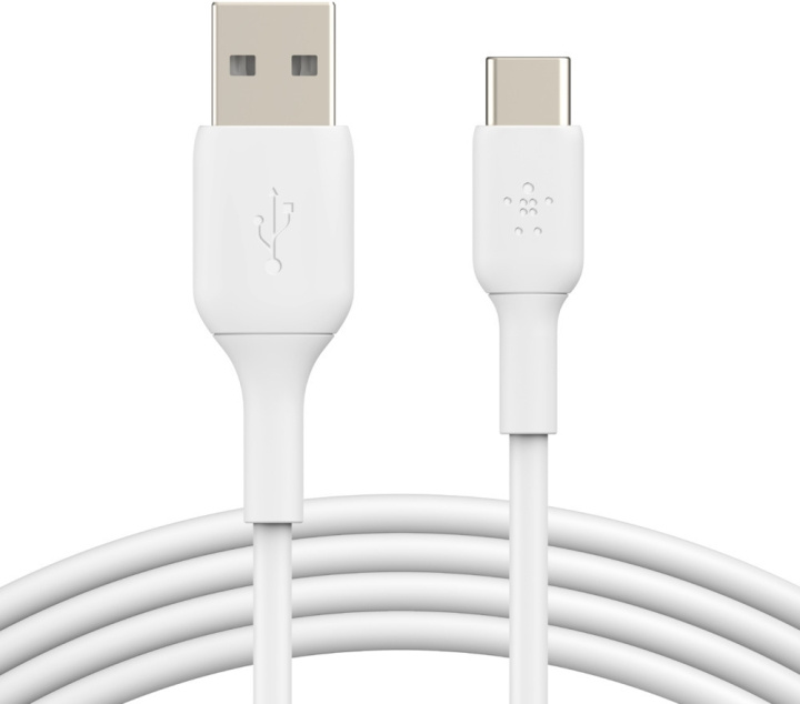 Belkin BOOST CHARGE™ USB-A - USB-C-kabel, 0,15 m, vit i gruppen Datautstyr / Kabler og adaptere / USB / USB-C hos TP E-commerce Nordic AB (C57671)