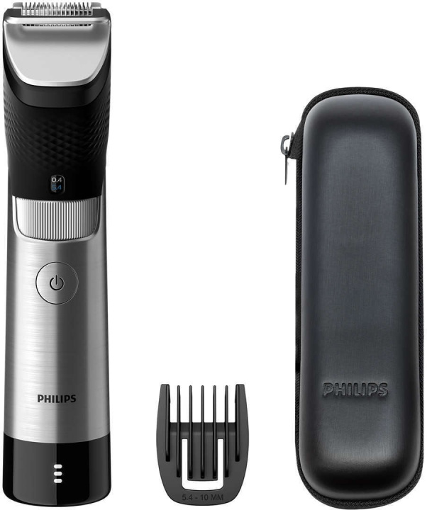 Philips 9000 Prestige BT9810/15 - hårtrimmer i gruppen HELSE OG SKJØNNHET / Hår & styling / Barbering og trimming / Skjeggtrimmere og tilbehør hos TP E-commerce Nordic AB (C57679)