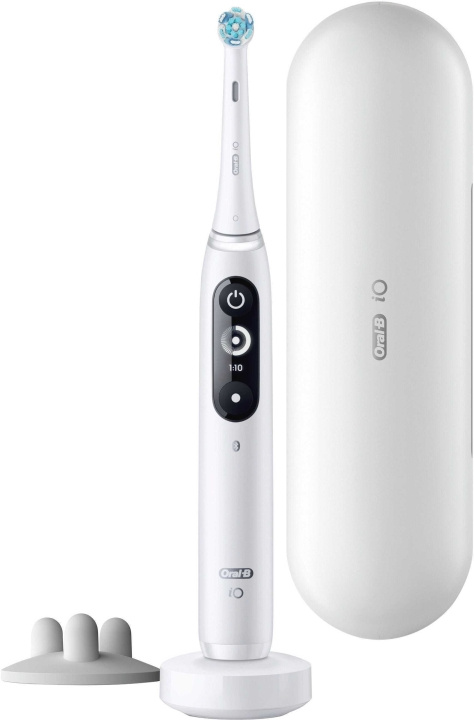 Oral B iO Series 7 - elektrisk tandborste, vit i gruppen HELSE OG SKJØNNHET / Munnpleie / Elektriske tannbørster hos TP E-commerce Nordic AB (C57680)