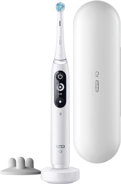 Oral B iO Series 7 - elektrisk tannbørste, hvit i gruppen HELSE OG SKJØNNHET / Munnpleie / Elektriske tannbørster hos TP E-commerce Nordic AB (C57680)