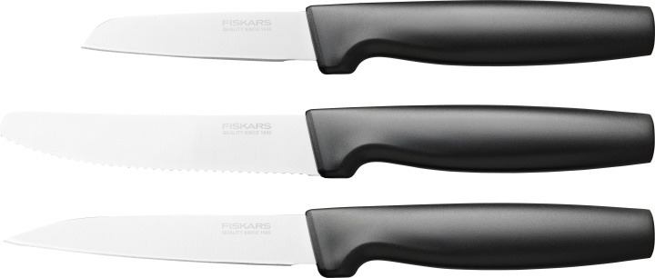 Fiskars Functional Form - knivset, 3 knivar i gruppen HJEM, HUS OG HAGE / Kjøkkenutstyr / Kjøkkenkniver og knivslipere hos TP E-commerce Nordic AB (C57686)