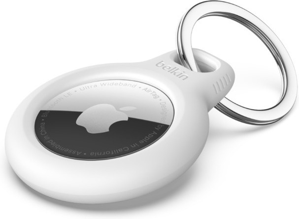 Belkin Secure Holder - hållare med nyckelring, vit i gruppen SMARTTELEFON & NETTBRETT / Annet tilbehør / Annet hos TP E-commerce Nordic AB (C57701)