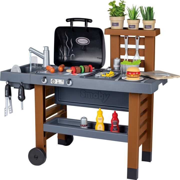 Smoby SAS Smoby Garden Kitchen - lekekjøkken i gruppen LEKER, BARN OG BABY / Leker / Lite hjem & rollespill hos TP E-commerce Nordic AB (C57719)