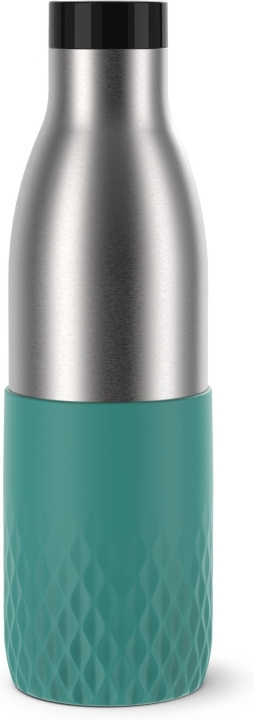 Tefal Bludrop Sleeve drikkeflaske, 0,7 L, grønn/stål i gruppen SPORT, FRITID & HOBBY / Friluftsliv / Termoser og flasker hos TP E-commerce Nordic AB (C57776)