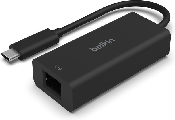 Belkin USB-C - 2,5 Gigabit Ethernet-adapter - USB-nettverkskort i gruppen Datautstyr / Nettverk / Nettverkskort / USB hos TP E-commerce Nordic AB (C57786)