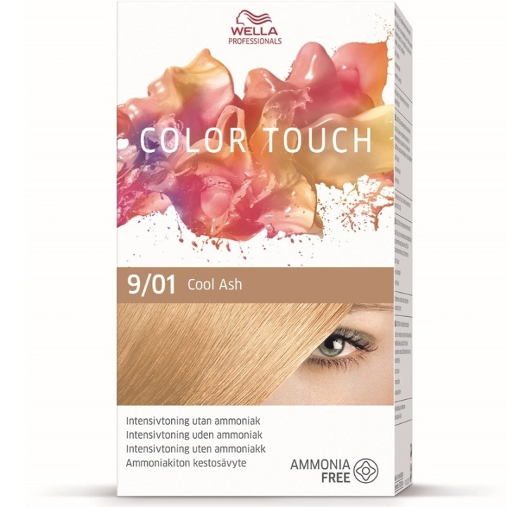 WELLA Color Touch Pure Naturals 9/01 Cool Ash i gruppen HELSE OG SKJØNNHET / Hår & styling / Hårpleie / Hårfarge / Hårfarge & Fargebombe hos TP E-commerce Nordic AB (C57920)