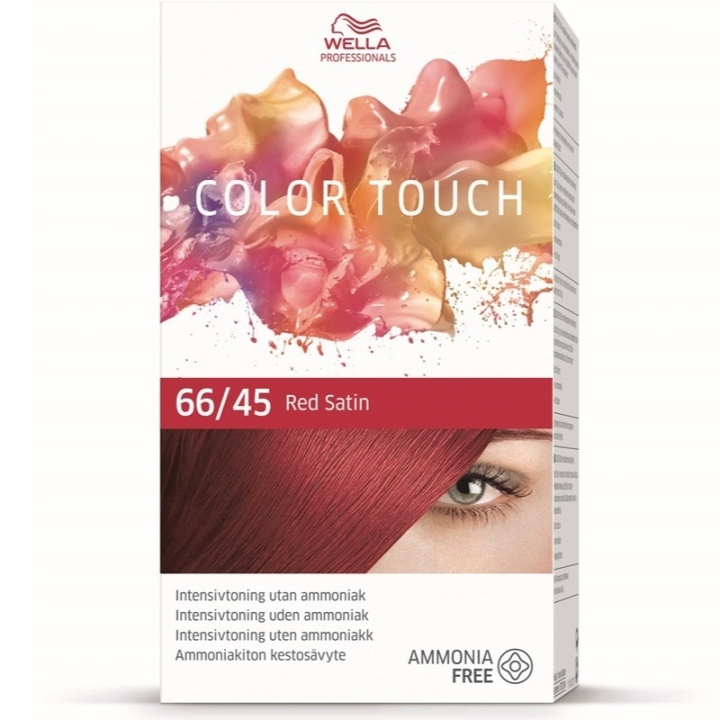 WELLA Color Touch Vibrant Reds 66/45 Red Satin i gruppen HELSE OG SKJØNNHET / Hår & styling / Hårpleie / Hårfarge / Hårfarge & Fargebombe hos TP E-commerce Nordic AB (C57922)