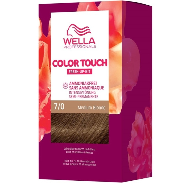 WELLA Color Touch Pure Naturals 7/0 Medium Blonde i gruppen HELSE OG SKJØNNHET / Hår & styling / Hårpleie / Hårfarge / Hårfarge & Fargebombe hos TP E-commerce Nordic AB (C57924)