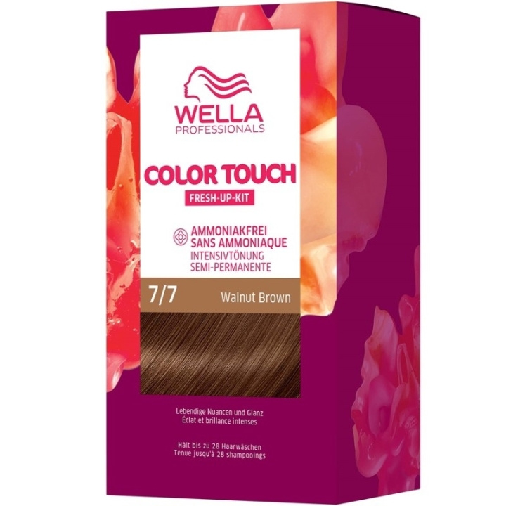Wella Color Touch Deep Browns 7/7 Walnut Brown i gruppen HELSE OG SKJØNNHET / Hår & styling / Hårpleie / Hårfarge / Hårfarge & Fargebombe hos TP E-commerce Nordic AB (C57925)