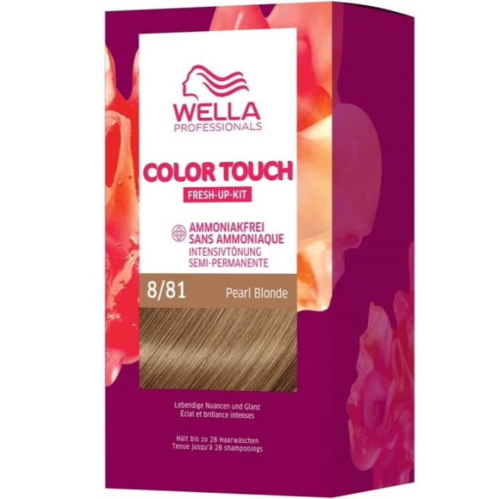 Wella Color Touch Rich Naturals 8/81 Pearl Blonde i gruppen HELSE OG SKJØNNHET / Hår & styling / Hårpleie / Hårfarge / Hårfarge & Fargebombe hos TP E-commerce Nordic AB (C57936)