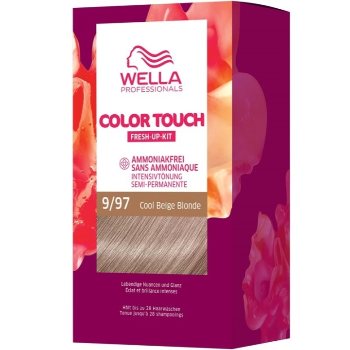WELLA Color Touch Rich Naturals 9/97 Cool Beige Blonde i gruppen HELSE OG SKJØNNHET / Hår & styling / Hårpleie / Hårfarge / Hårfarge & Fargebombe hos TP E-commerce Nordic AB (C57940)