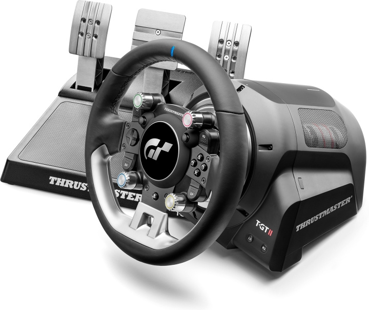 Thrustmaster T-GT II rattkontroll + pedaler, PS5 / PS4 / PC i gruppen Elektronikk / TV-spill & tilbehør / Sony PlayStation 5 hos TP E-commerce Nordic AB (C57966)