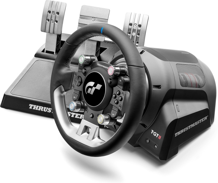 Thrustmaster T-GT II rattkontroller + pedaler, PS5 / PS4 / PC i gruppen Elektronikk / TV-spill & tilbehør / Sony PlayStation 5 / Tilbehør hos TP E-commerce Nordic AB (C57966)