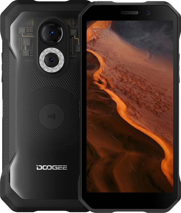 Doogee S61 Pro-telefon, 128/6 GB, svart i gruppen SMARTTELEFON & NETTBRETT / Mobiltelefoner & smartphones hos TP E-commerce Nordic AB (C58018)