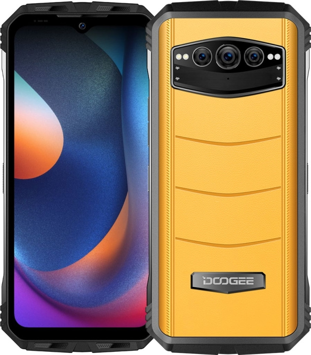 Doogee S100 telefon, 256/12 GB, orange i gruppen SMARTTELEFON & NETTBRETT / Mobiltelefoner & smartphones hos TP E-commerce Nordic AB (C58037)