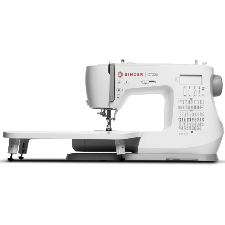 Singer Symaskin C7225 Elektronisk 97 sting inkl. forlengerbord i gruppen HJEM, HUS OG HAGE / Husholdningsapparater / Symaskiner og tilbehør / Symaskin hos TP E-commerce Nordic AB (C58126)