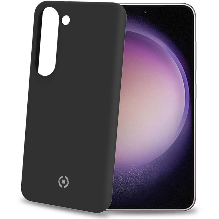 Celly Cromo Soft gummideksel Galaxy S23 FE Svart i gruppen SMARTTELEFON & NETTBRETT / Mobilbeskyttelse / Samsung hos TP E-commerce Nordic AB (C58128)