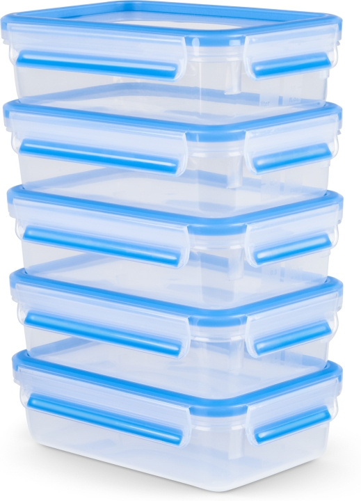 Tefal MasterSeal MealPrep-oppbevaringsboks, 5 x 0,8 L i gruppen HJEM, HUS OG HAGE / Kjøkkenutstyr / Matbokser & Matbeholder hos TP E-commerce Nordic AB (C58174)