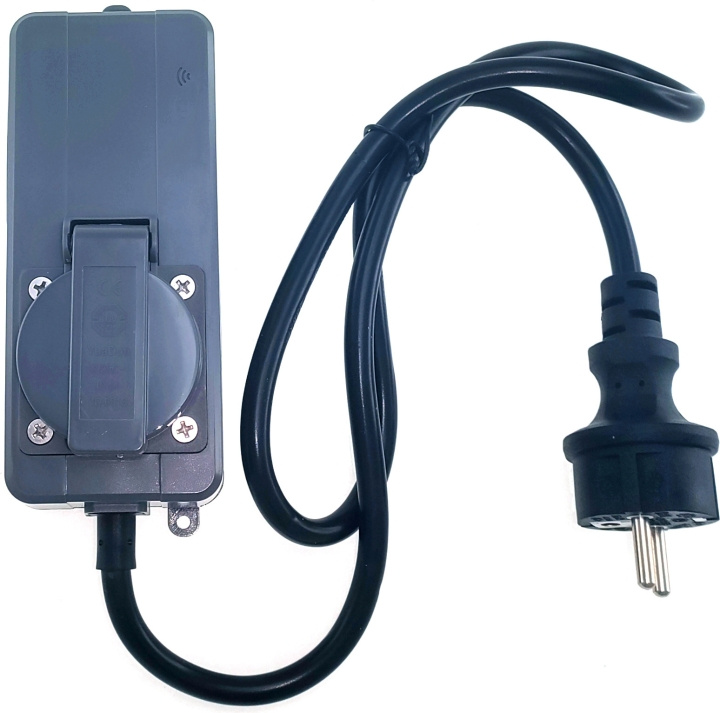 SIMPAL WS250 utendørs stikkontakt, GSM, IP44 i gruppen HJEM, HUS OG HAGE / Smarthus / Smart plugs hos TP E-commerce Nordic AB (C58206)