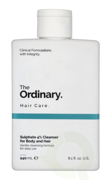 The Ordinary 4% Sulphate Cleanser 240 ml For Body And Hair i gruppen HELSE OG SKJØNNHET / Makeup / Sminkefjerner hos TP E-commerce Nordic AB (C58229)