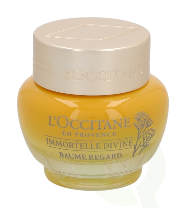 L\'Occitane Immortelle Divine Eye Balm 15 ml i gruppen HELSE OG SKJØNNHET / Hudpleie / Ansikt / Øyne hos TP E-commerce Nordic AB (C58278)