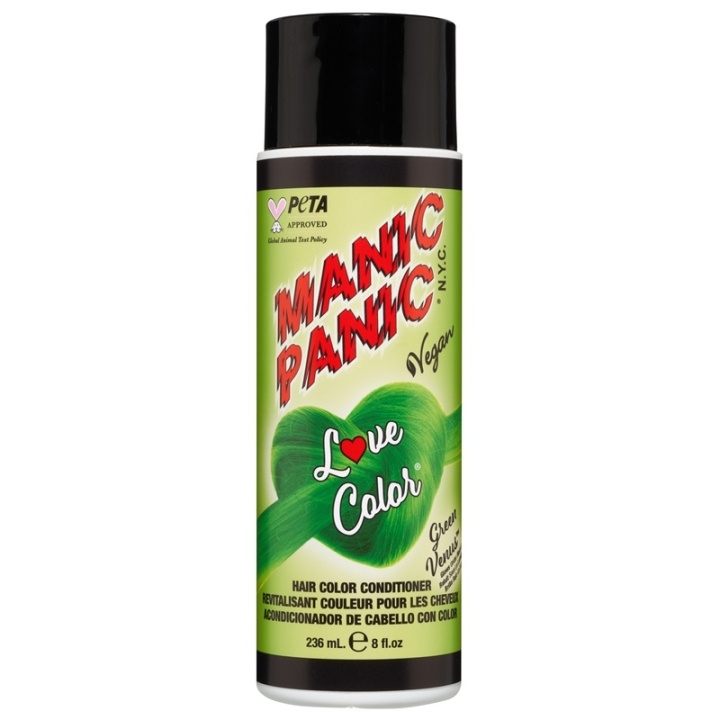 Manic Panic Love Color® Hair Color Depositing Conditioner Green Venus 236ml i gruppen HELSE OG SKJØNNHET / Hår & styling / Hårpleie / Balsam hos TP E-commerce Nordic AB (C58345)