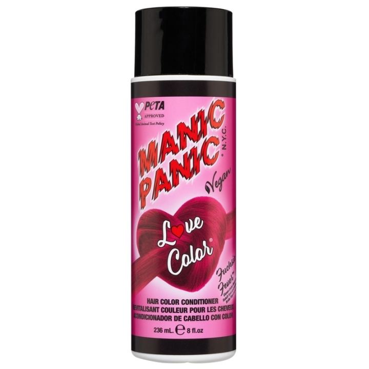Manic Panic Love Color® Hair Colour Depositing Conditioner Fuschia Fever 236 ml i gruppen HELSE OG SKJØNNHET / Hår & styling / Hårpleie / Balsam hos TP E-commerce Nordic AB (C58348)